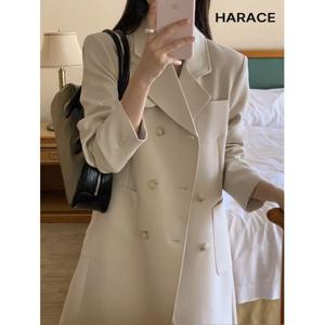 [헤레이스]테일러 카라 하프 코트_YMSH25SS185