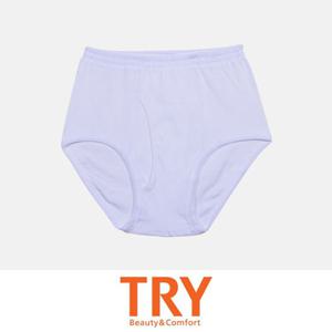 (트라이)신개념 천연 목화 사용 순면 남삼각 팬티