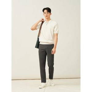 [빈폴멘] 리넨 혼방 옥스포드 슬림 팬츠  카키 (BC5221C06H)