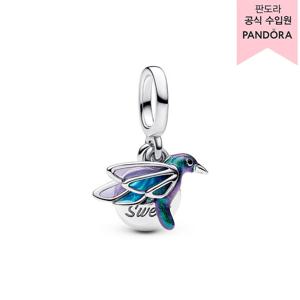 [판도라(주얼리)][백화점 보증서 제공] 허밍벌드 더블 댕글 참 793746C01