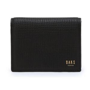 [닥스핸드백] 소프트클래식 블랙 DAKS 금박 카드명함지갑 DBHO4F663