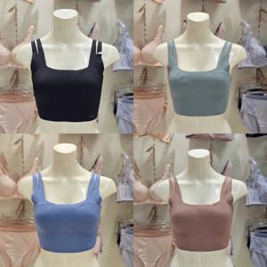 [트라이엄프] 슬로기 제로필 플로우 무봉제 심리스 탑 런닝 브라렛 4종택1 SLDS88R365