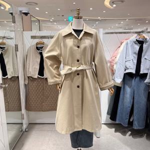 [밸리걸] 심플 루즈핏 롱 코트 811690