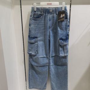 [소이]카고 파라슈트 블루진 25S1207_KG