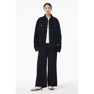 [톰보이]블랙 데님 투포켓 셔츠(91U5121004).CNN