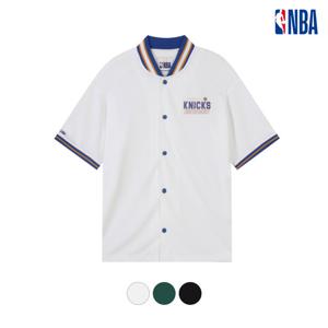 [엔비에이]공용 오버핏 팀 유나이티드 반팔 유니폼 셔츠 가디건 N242TS066P