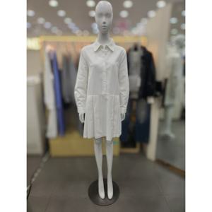 [플라스틱아일랜드]반오픈 플리츠 원피스 PQ3WO962_DJ