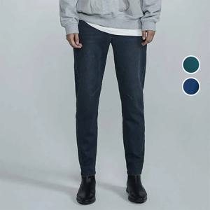 [버커루]남녀공용 크롭 일자핏 밴딩 데님 팬츠 B235DP246P