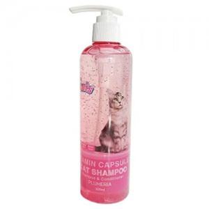 고양이 비타민 샴푸 캣 목욕 푸르메리아향 300ml