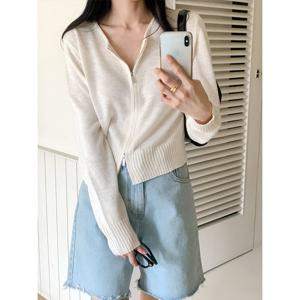 [헤레이스]모던 집업 가디건_YMSH25SS521