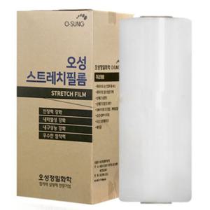 오성 스트레치필름 15Tx500x1400m 기계용자동랩 스트래치필름 스트레치필름 스트래칭필름 스트레칭필름 포