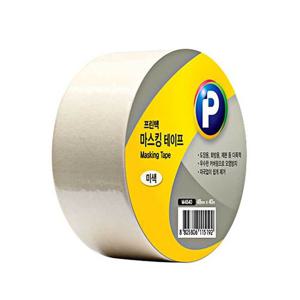 마스킹 테이프 미색 48x40m M4840 종이 마스킹테이프 종이 테이프 종이테이프