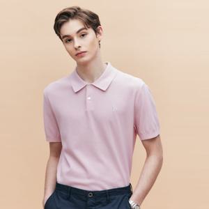 헤지스남성 면강연 마이크로 조직 카라 니트 HZSW5B551P1