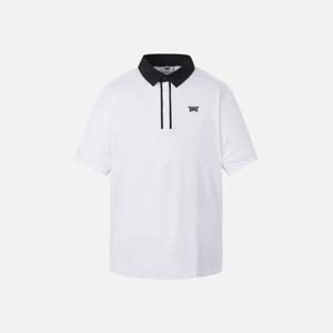 M PXG골프반팔티 TQK PIAPM2202-01 남성 넥 원 포인트 카라 셔츠