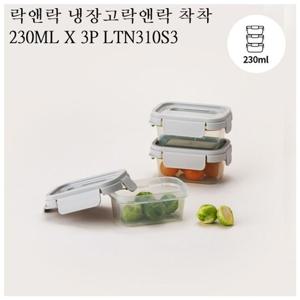 락앤락 냉장고정리 밀폐용기 보관용기 착착 LTN310S3 밀폐용기 반찬통 반찬용기 냉장고용기 냉장고정리 냉