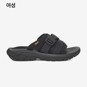 [플랫폼] 테바 여성 허리케인 버지 슬라이드 STVF2316210-BLK