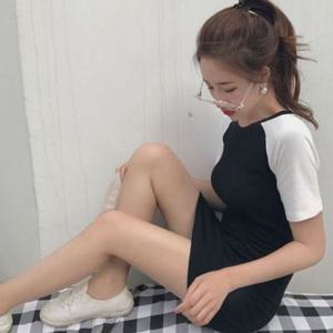 미니 스판 나그랑 치마 ST220558 롱원피스 원피스
