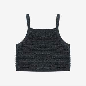 [베스띠벨리]  25여름 백슬릿 니트 베스트2934BK