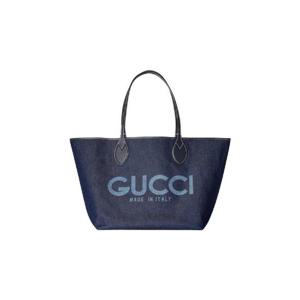 구찌 토티시마 미디움 리버시블 토트백 다크 블루 데님 베이지 블루 820481-FAD3J-8441