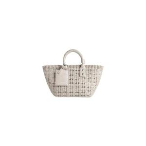 발렌시아가 비스트로 XS 베스킷 스트랩 오프 화이트 6713422AAFX9990