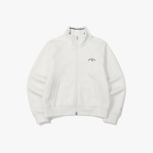 디아도라자켓 KQJ D4322TFS20OWH 베스티 하이넥 집업 우먼 OFF WHITE