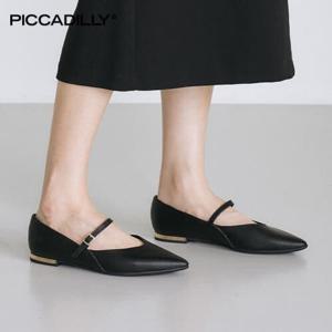 [피카딜리] 메리제인 플랫슈즈_블랙 1.5cm 274101-24BLACK