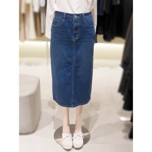 [숲]H라인 데님 스커트 SB3DS31