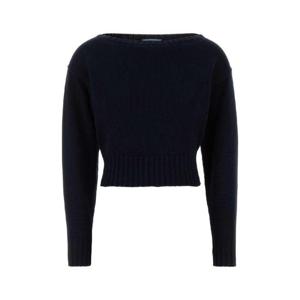 PRADA 미드나잇 블루 코튼 스웨터 P24M2PSOOO16O0 F0008