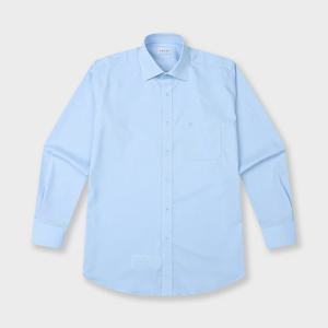 레귤러핏 레이온 혼방 솔리드 셔츠 YJ4SIR301BL