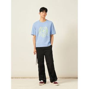 [빈폴멘] 와이드 화섬 밴딩 팬츠  블랙 (BC5521C355)