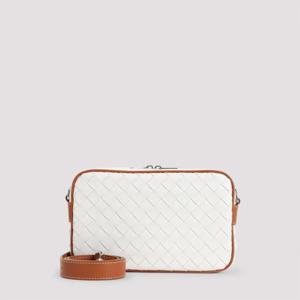 보테가베네타 크로스백 755923 V2HLE 9204 WHITE LIGHT BEIGE