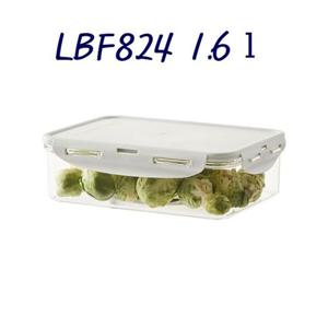 반찬통 락앤락 비스프리 스테커블 직사각 1.6리터 LBF824