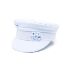 25 FW 루슬란바진스키 로고 아플리케 리넨 캡 모자 KPC075LNBHRRB TP435309753