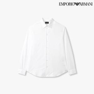 [엠포리오 아르마니]남성 패턴드 코튼 롱 슬리브 셔츠(A515104010)