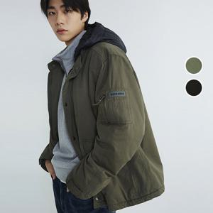[버커루]남성 후드 야상 패딩 점퍼 B234JP340P