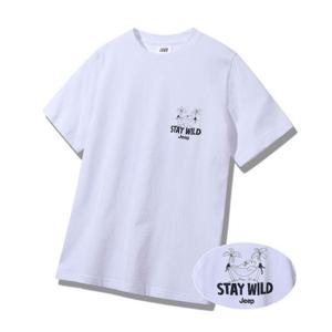 [지프] STAY WILD 반팔티셔츠 JQ2TSU596