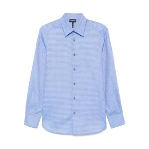 엠포리오 아르마니 남성 연하늘 긴팔 셔츠 EM001537 AF14341F9060