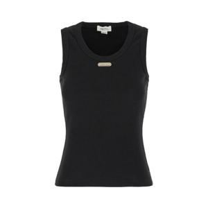 알렉산더 맥퀸 민소매 티셔츠 839507QLAER 1000 BLACK