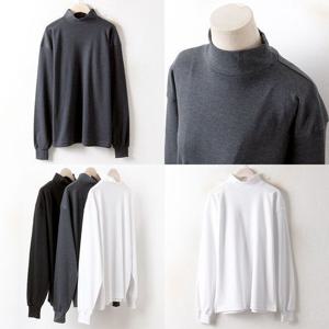 빅사이즈 PC 데일리반목기본티 3209H210 오버핏