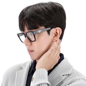 25SS 프라다 삼각로고 스퀘어 프레임 안경 0PR 08ZV 1AB1O1