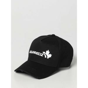 [DSQUARED2] 라프리마 남성 모자 인 코튼 BCM069105C00001 2124 블랙 /6