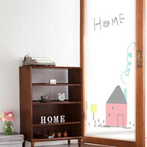 아트박스/꾸밈 th085_m-무점착유리시트_홈HOME_유리문시트지