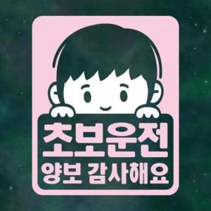 아트박스/리틀메테오 초보운전 스티커 LMCC-016 초보 랄프