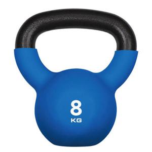 아트박스/스포빅스 스포빅스 네오프렌 케틀벨 8kg 블루 홈트 덤