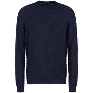 조르지오 아르마니 스웨터 GM001973 AF19079 UB101 NIGHT BLUE
