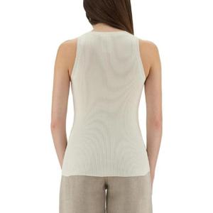 FENDI TANK TOP WITH LOGO FZXD56AUI4F08QQ