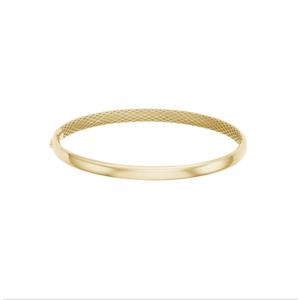 미니골드 14k 와이어뱅글팔찌5mm BJUM4014