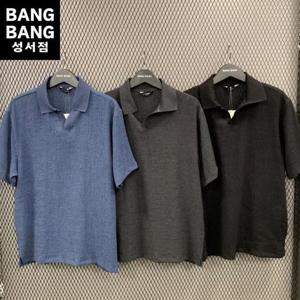 뱅뱅빅사이즈 HC04 여름남성 카라 헨리넥 반팔티 BTL324