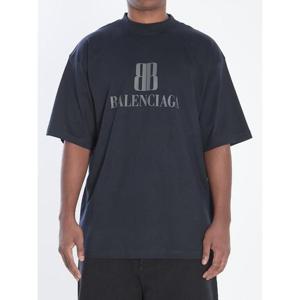 발렌시아가 반팔 티셔츠 573643 764235 TSVU4 1083 Black
