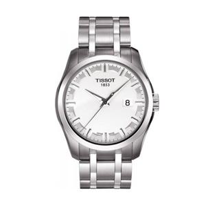 티쏘 남성 메탈 시계 꾸뜨리에 T035.410.11.031.00